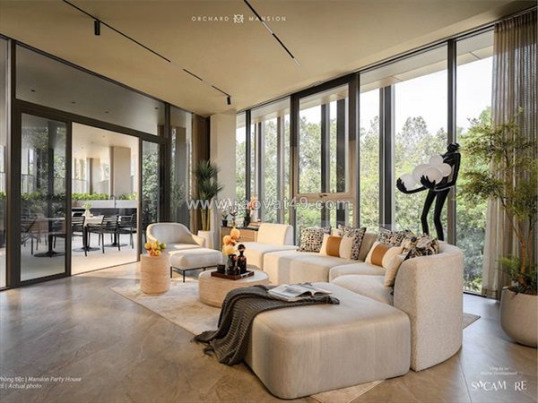2 căn biệt thự đồi góc cuối tại orchard mansion – diện tích lên đến 389m²