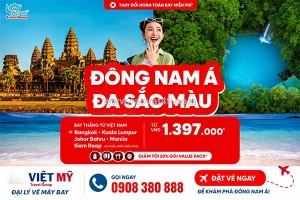 Airasia ưu đãi vé máy bay đi đông nam á