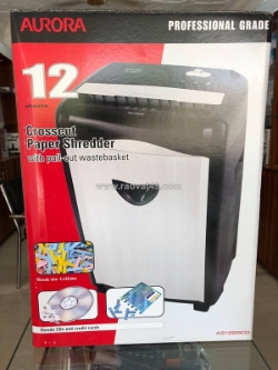 Aurora as1225cd – máy hủy tài liệu an toàn cho văn phòng & doanh nghiệp!