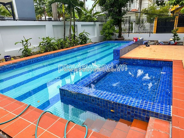 Bán biệt thự tại thảo điền, 2 mt nguyễn văn hưởng, 20x30m đất, 3 tầng, 6pn