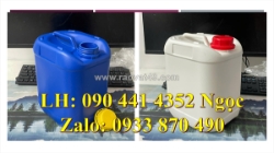 Bán can nhựa 5 lít, can hóa chất 2 lít, can nhựa 1 lít đựng hóa chất, can nhựa 500ml vòi nhấn