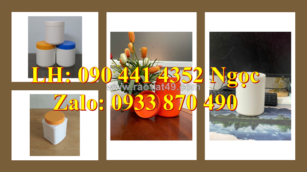 Bán hộp nhưa 1 ký tròn, hủ nhựa 500g đựng bánh kẹo, hủ nhựa 250g đựng thuốc tây