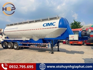 Bán mooc bồn xi téc chở bột mì cimc 46 khối