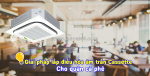 Bán rẻ điều hòa âm trần cho quán cafe khi lắp đặt trọn gói từ 02 bộ