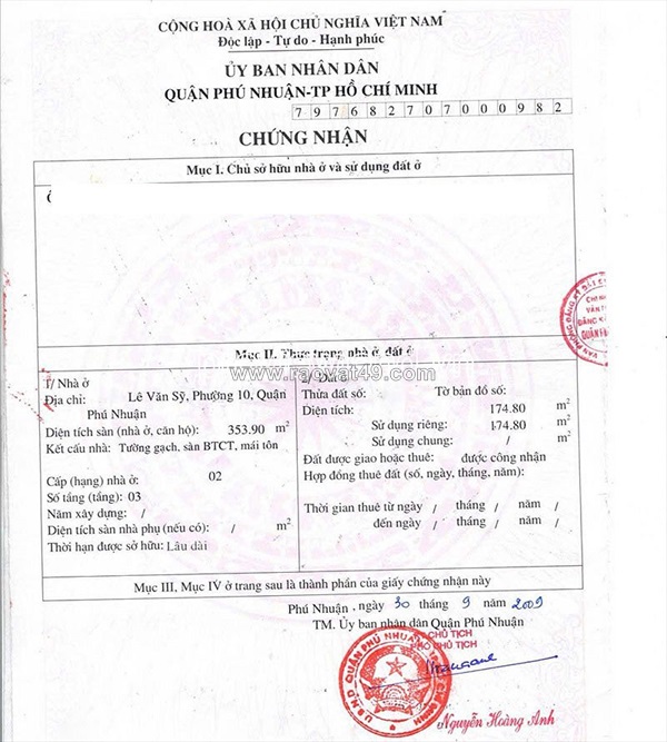 Bán tòa nhà mặt tiền lê văn sỹ, phú nhuận, 3 tầng, 175m2, ngang hơn 5m, đang cho thuê