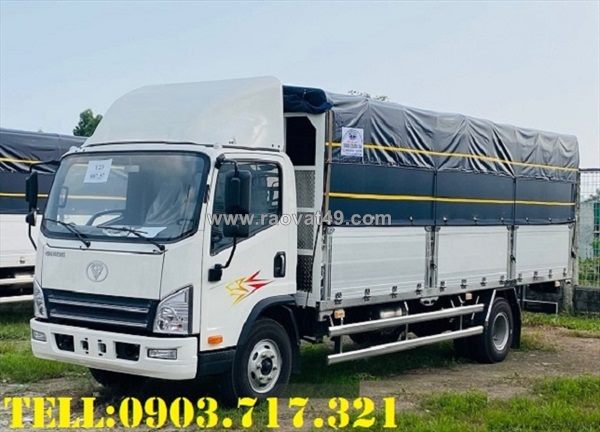 Bán xe tải faw tiger 8t5 bửng nhôm dài 6m2