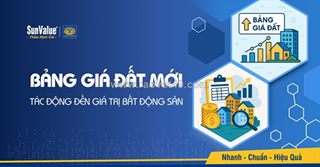 Bảng giá đất mới có ảnh hưởng đến tiền sử dụng đất không?