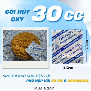 Bánh trung thu muốn hạn chế mốc, oxytoc hỗ trợ gì?