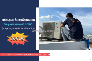 Báo giá – bán và thi công điều hòa âm trần daikin 3.5hp cho quán bar chuyên nghiệp