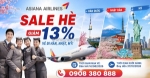 Bay cùng asiana airlines – giảm đến 13% đường bay quốc tế