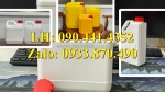 Bình nhựa 0.5 lít đựng thuốc bvtv, can nhựa 1 lít đựng chất phụ gia, can 2 lít tròn đựng dầu