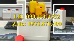 Bình nhựa 0.5 lít đựng thuốc bvtv, can nhựa 1 lít đựng chất phụ gia, can 2 lít tròn đựng dầu