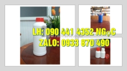 Bình nhựa 1 lít đựng màu nhuộm tẩy, chai nhựa 500ml đựng chất làm sạch bề mặt, chai nhựa 250ml đựng dầu