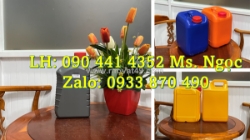 Bình nhựa 2 lít đựng hóa chất có sinh khí, can nhựa 5 lít tròn đựng hóa chất ngành gia dụng