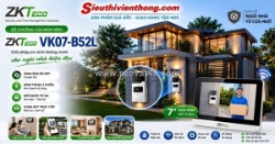 Bộ chuông cửa màn hình ip zkteco vk07-b52l – giải pháp kiểm soát ra vào thông minh cho ngôi nhà hiện đại