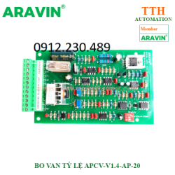 Bo xung điều khiển van tỷ lệ aravin apcv-v1.4-ap-20 hoạt động bền bỉ