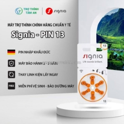 Các loại pin máy trợ thính chinh hãng