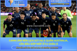 Cahn làm nên lịch sử! hạ á quân australia, lần đầu góp mặt ở c1 châu á