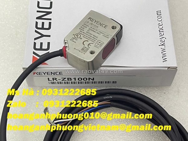 Cảm biến laser keyence lr-zb100n hàng có bảo hành 12 tháng