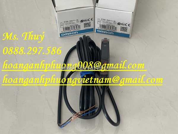 Cảm biến mới 100% - omron e3x-da11-n - hoàng anh phương