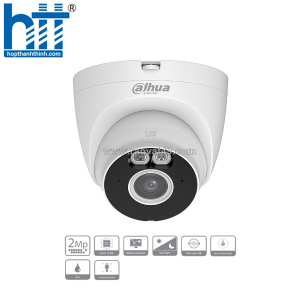 Camera wifi full color dome turret a1 2mp dahua dh-t2a-pv