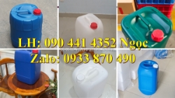 Can nhựa 1 lít đựng chất phụ gia, can nhựa 2 lít đựng hương liệu, can nhựa 5 lít đựng màu thực phẩm