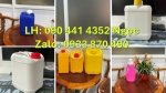 Can nhựa 1 lít đựng hương liệu, can nhựa 2 lít đựng màu thực phẩm, can nhựa 5 lít đựng dược phẩm