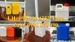 Can nhựa 2 lít nắp thoát khí, can nhựa 1 lít nắp garenti, can nhựa 5 lít đựng hóa chất nắp chống tràn