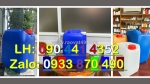 Can nhựa 20 lít vuông, thùng nhựa 10 lít vuông dày đựng hóa chất loãng công nông nghiệp
