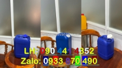 Can nhựa 22 lít đựng chất thải sinh học, can nhựa 20 lít đựng chất thải hóa học, can nhựa 10 lít đựng kiềm thổ