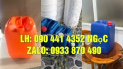 Can nhựa 30 lít đựng cồn, can nhựa 25 lít đựng mật ong, thùng nhựa 20 lít tròn màu xanh, đỏ, vàng, lá…