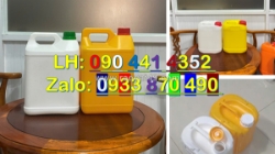 Can nhựa 5 lít đựng nước đường, can 2 lít đựng trà sữa, can 1 lít đựng nước rửa tay, can 500ml đựng mỹ phẩm