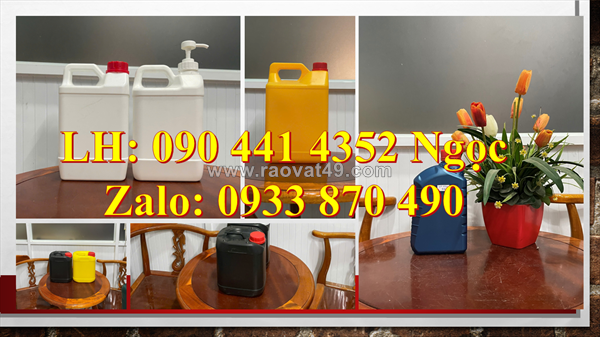 Can nhựa 500ml giá sỉ, can nhựa 1 lít đựng mỹ phẩm, can nhựa 2 lít đựng dược phẩm có vòi nhấn