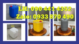 Can nhựa vuông 2 lít đựng nhớt đặc, vỏ can nhựa 1 lít đựng hóa phẩm, can nhựa 500ml đựng mỹ phẩm
