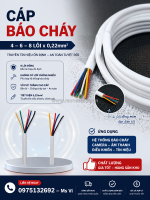 Cáp báo cháy altek kabel – truyền tín hiệu cảnh báo nhanh chóng