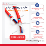 Cáp chống cháy chống nhiễu 2x1.0 fr altek kabel