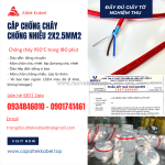 Cáp chống cháy chống nhiễu 2x2.5+e+gft altek kabel chính hãng