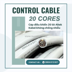 Cáp điều khiển 20 lõi . cáp tín hiệu 20x0.5 altek kabel hà nội, đà nẵng, hcm
