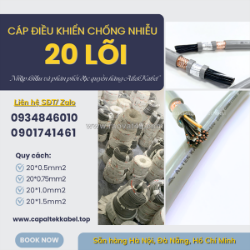 Cáp điều khiển chống nhiễu 20 lõi altek kabel hà nội, đà nẵng, hcm