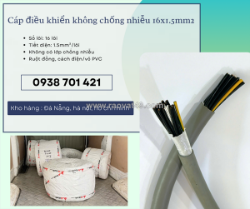 Cáp điều khiển không chống nhiễu 16x1.5mm² quảng bình, quảng ngãi, quảng nam