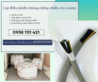 Cáp điều khiển không chống nhiễu 16x1.5mm² quảng bình, quảng ngãi, quảng nam
