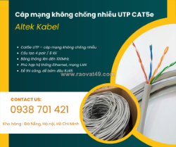 Cáp mạng utp cat5e – giải pháp kết nối mạng lan ổn định đà nẵng, huế, bình định
