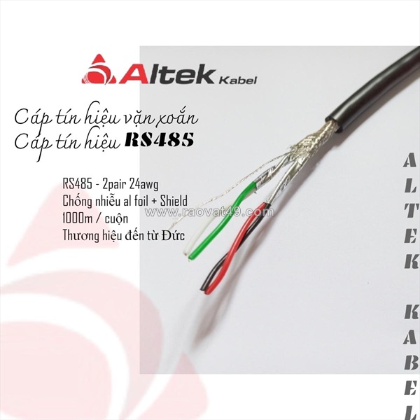 Cáp rs485 – truyền dữ liệu ổn định trên đường truyền dài