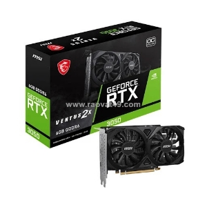 Card màn hình msi geforce rtx 3050 ventus 2x 6gb oc gddr6
