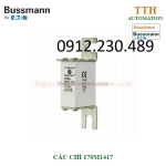 Cầu chì bussmann 170m1417 có 2 cờ hiển thị tình trạng cầu chì(dual indication)