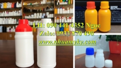 Chai nhựa 50ml, bán chai nhựa 100ml, chai 250ml đựng hóa chất, vỏ chai nhựa 0.5 lít tròn có vòi nhấn