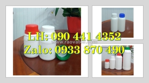 Chai nhựa 50ml đựng chất khoáng, chai nhựa phun sương 100ml, chai nhựa 250ml đựng hóa chất
