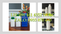 Chai thủy tinh 0.5 lít đựng thuốc trừ sâu, vỏ chai thủy tinh 1 lít đựng hóa chất nhiệt độ sôi