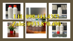 Chai thủy tinh 1 lít đựng hóa chất, chai thủy tinh 500ml đựng axit nóng, chai thủy tinh 250ml