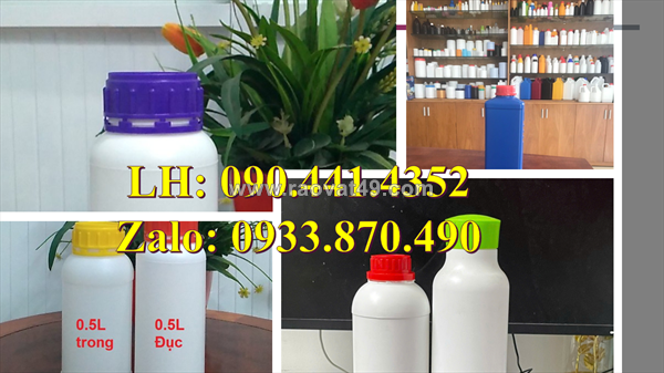 Chai thủy tinh 1 lít đựng hóa chất, chai thủy tinh 500ml đựng axit nóng, chai thủy tinh 250ml